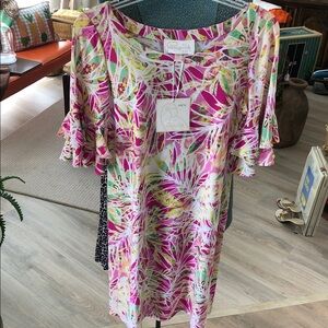 Pappagallo NWT tropical floral dress -beautiful